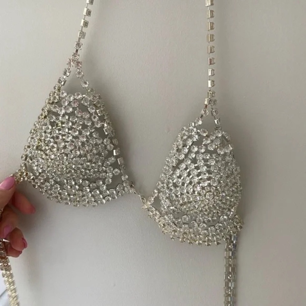 MEOW! Rhinestone bra - Picture 8 of 15
